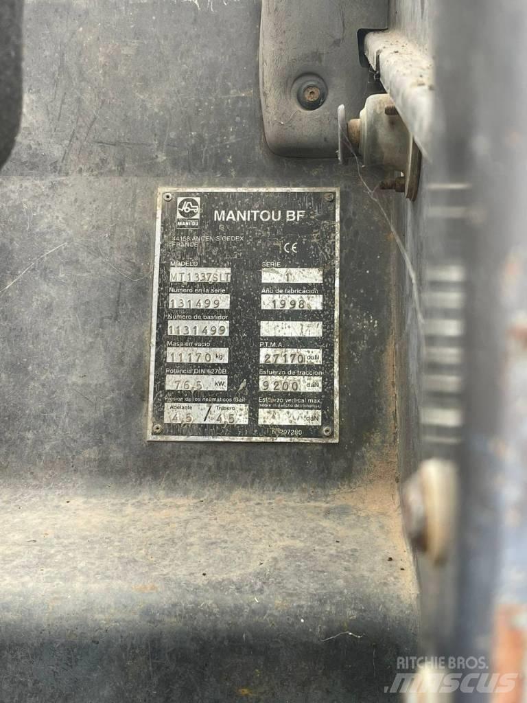 Manitou MT 1337 SL T Chariot télescopique