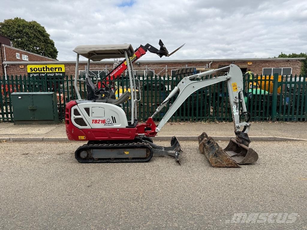 Takeuchi TB 216 Mini pelle < 7t