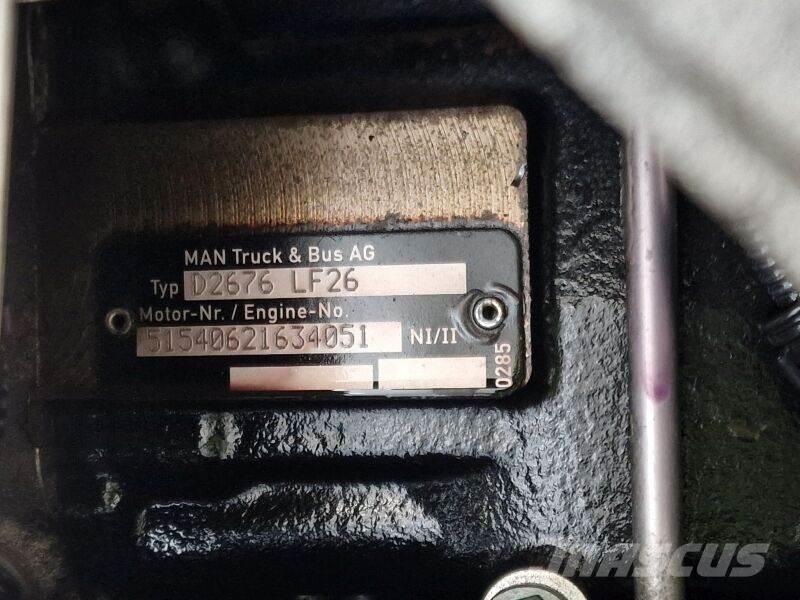 MAN D2676 LF26 Moteur