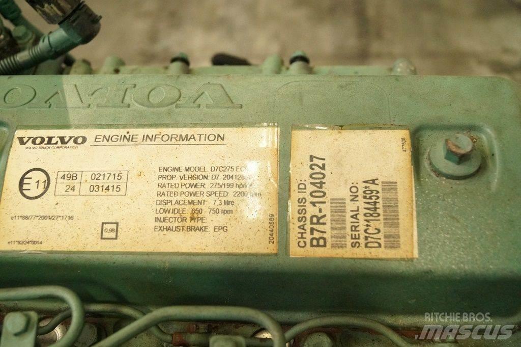 Volvo D7C USED Moteur