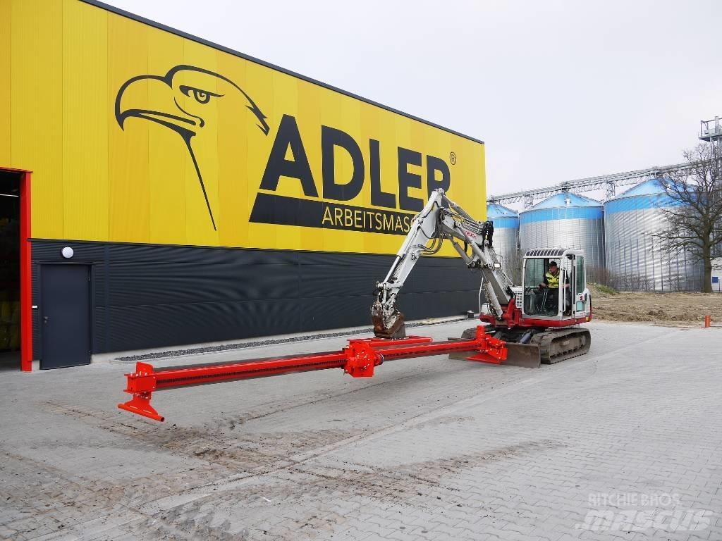 Adler Boormast Pelle sur pneus