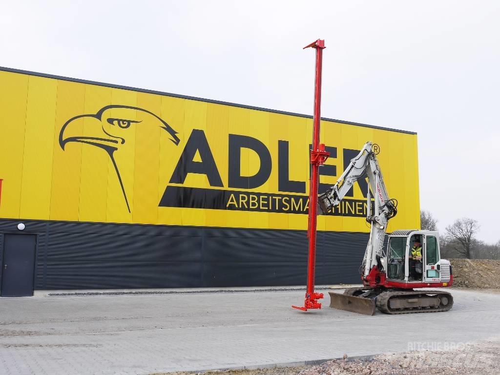 Adler Boormast Pelle sur pneus