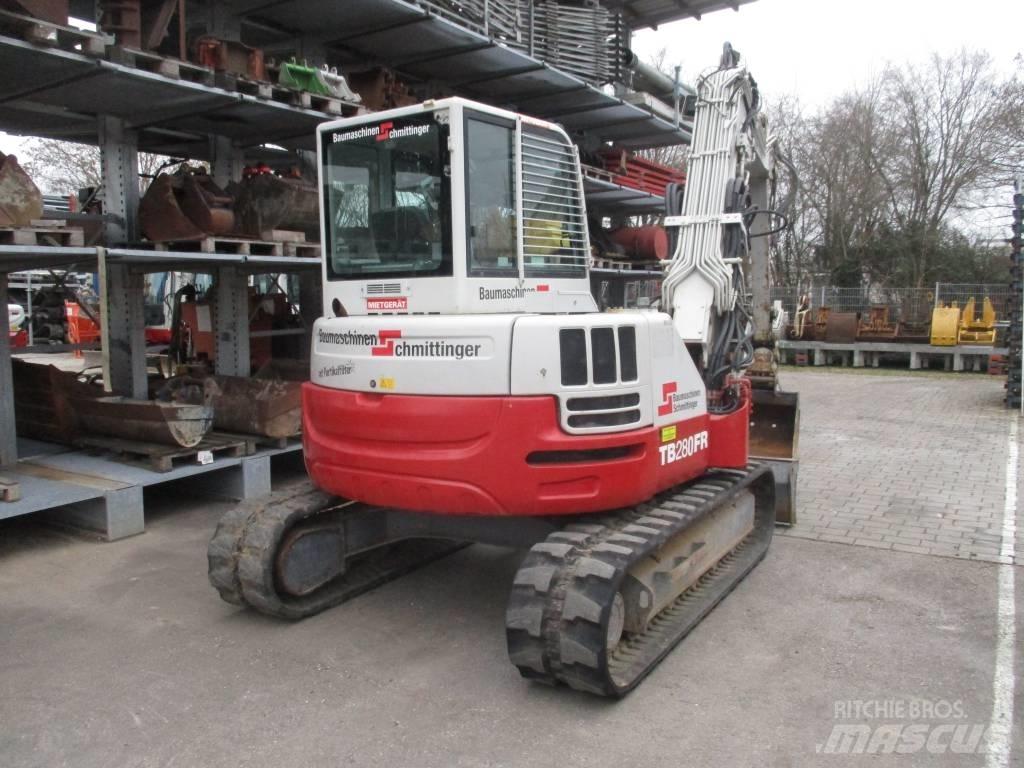 Takeuchi TB 280 FR Mini pelle 7t-12t