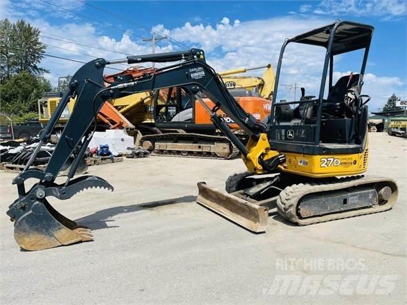 John Deere 27D Mini pelle < 7t