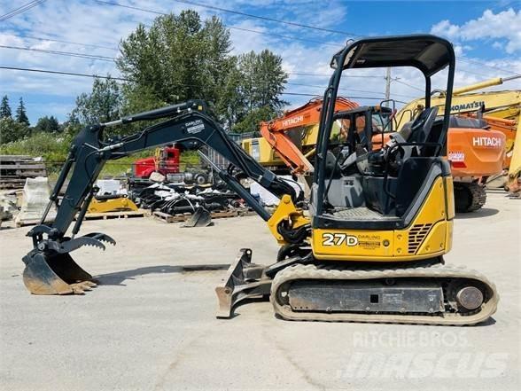 John Deere 27D Mini pelle < 7t