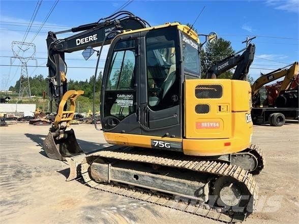 John Deere 75G Pelle sur chenilles