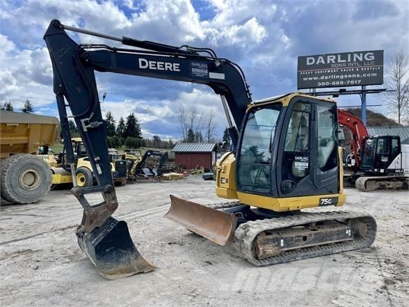 John Deere 75G Pelle sur chenilles
