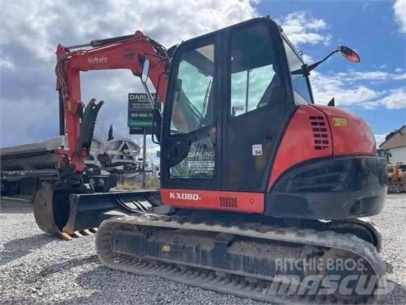 Kubota KX080-4 Pelle sur chenilles