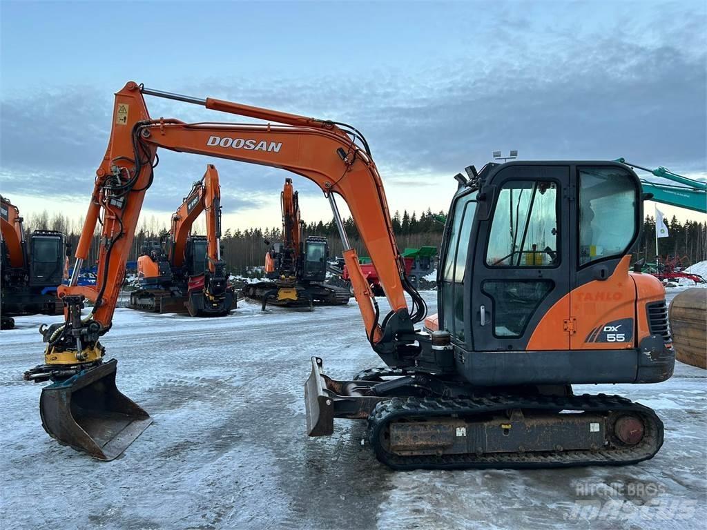 Doosan dx55 Mini pelle < 7t