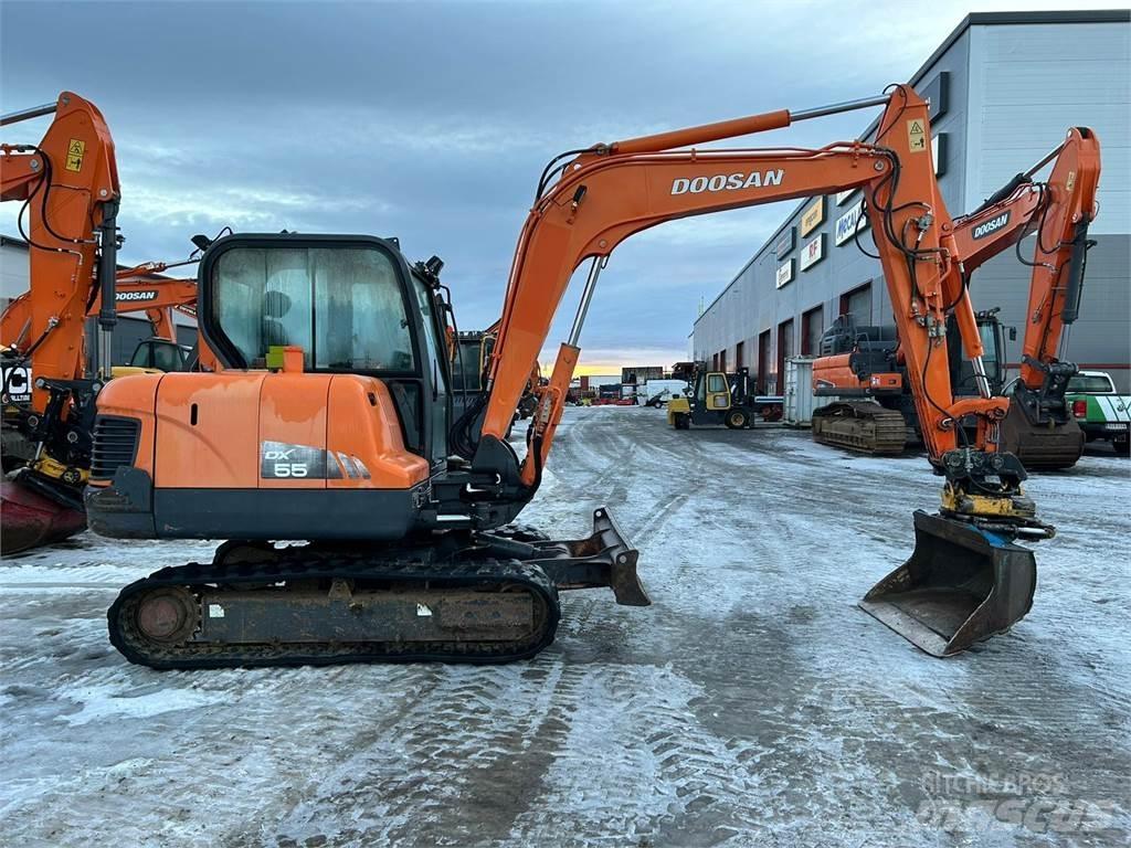 Doosan dx55 Mini pelle < 7t