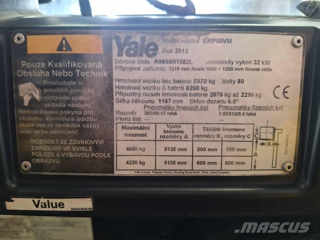 Yale ERP 50 VM Chariots élévateurs électriques