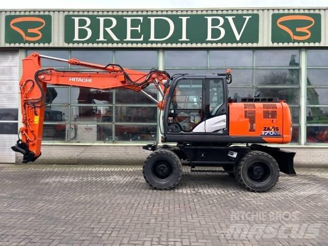Hitachi ZX 170 W-6 Pelle sur pneus