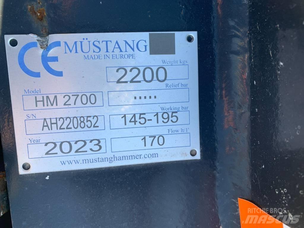 Mustang HM2700 Marteau hydraulique