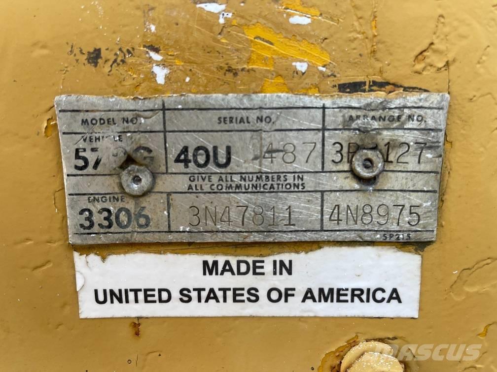 CAT 572 G Poseur de canalisation