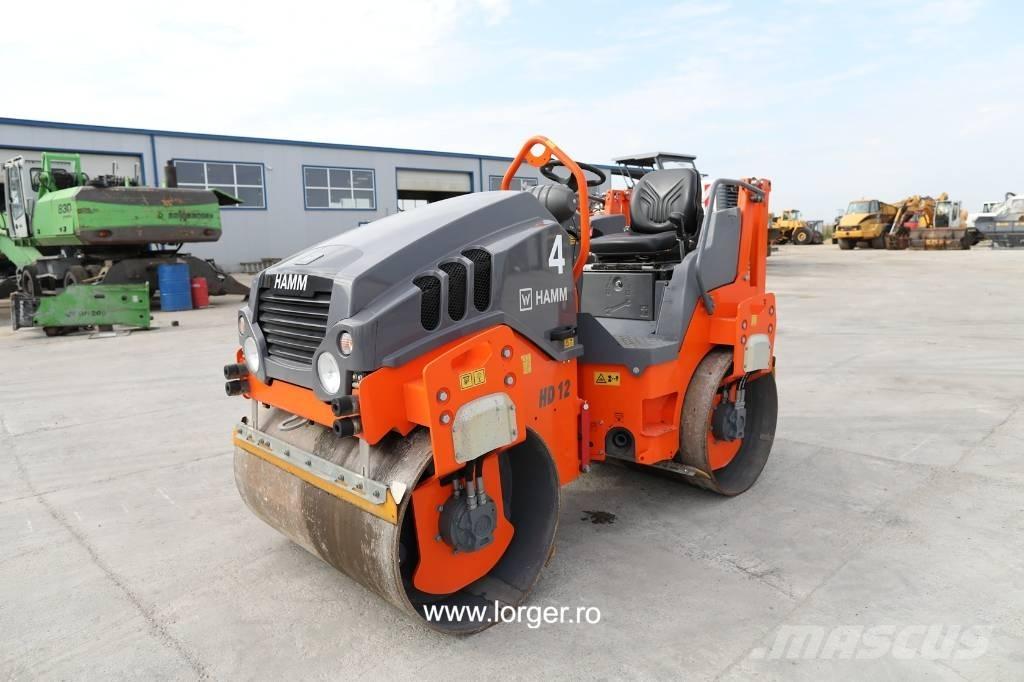 Hamm HD 12 VV Rouleaux tandem