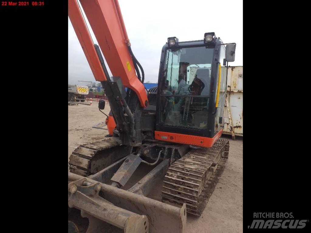 Kubota KX 080-4 Mini pelle 7t-12t