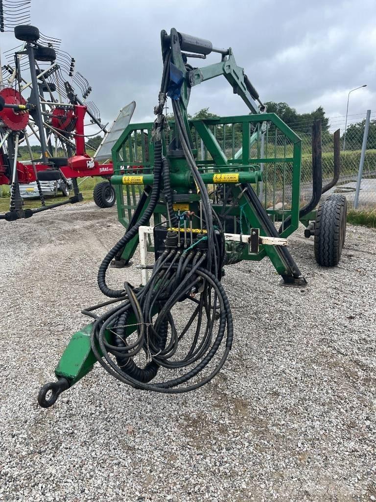 Kellfri 6 ton Remorque forestière avec grue