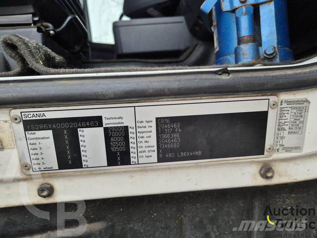 Scania R 480 LB Camion benne