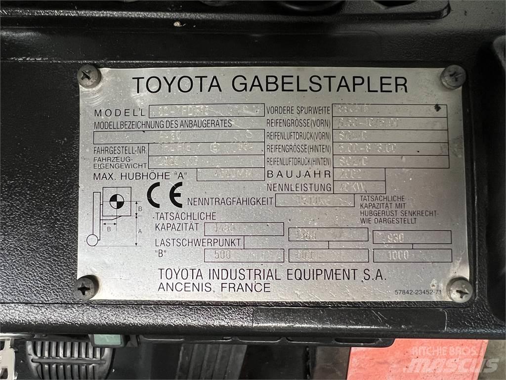 Toyota 02-7FDF15 Chariots diesel