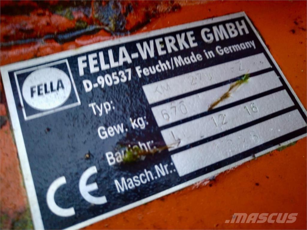 Fella KM 270 FZ Faucheuse-conditionneuse