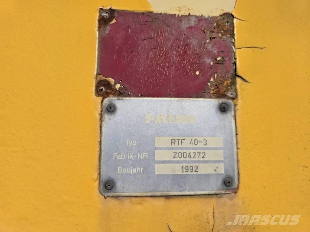 Faun RTF 40-3 Grues tout terrain