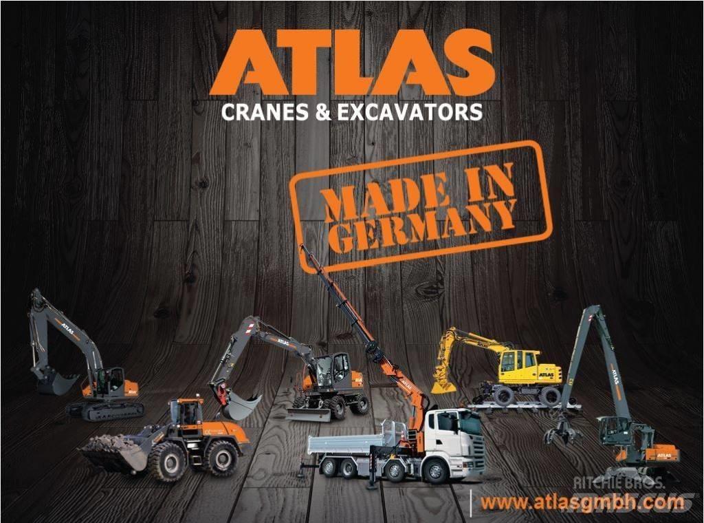 Atlas 155W Pelle sur pneus