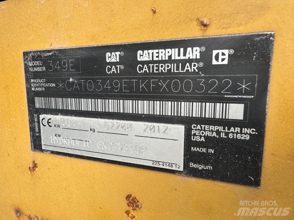 CAT 349 E Pelle sur chenilles
