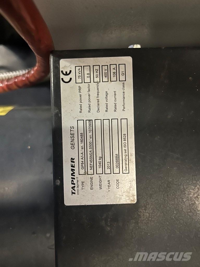 Genset GP84 75KVA Générateurs diesel