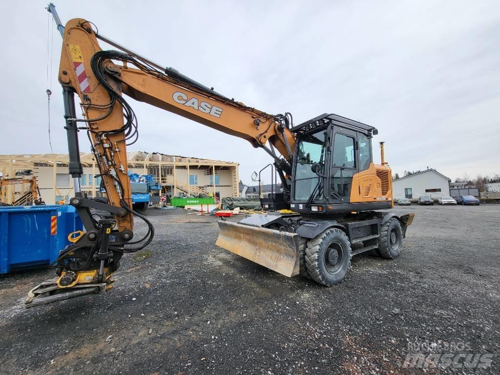 CASE WX 175 Pelle sur pneus