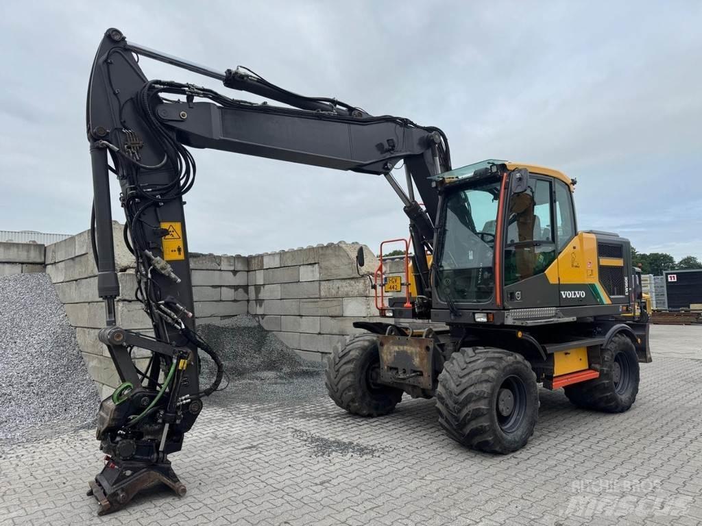 Volvo EW160 E Pelle sur pneus