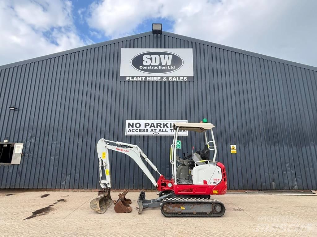 Takeuchi TB 216 Mini pelle < 7t