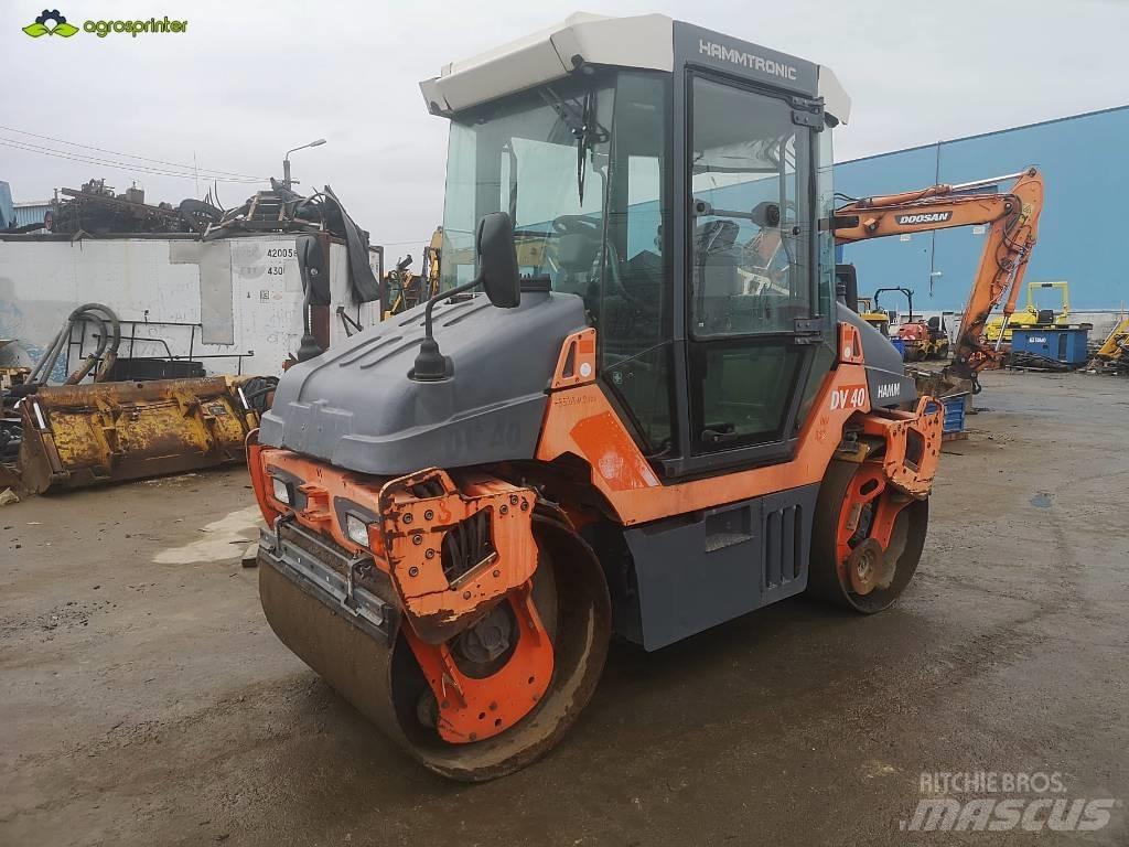 Hamm DV 40 VV Rouleaux tandem