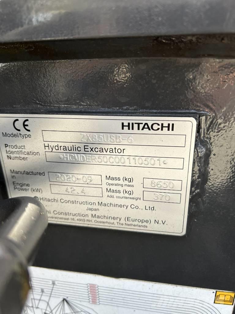 Hitachi ZX 85 US B Mini pelle 7t-12t