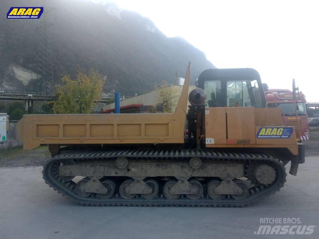 Morooka MST 1500 V D Tombereau sur chenilles