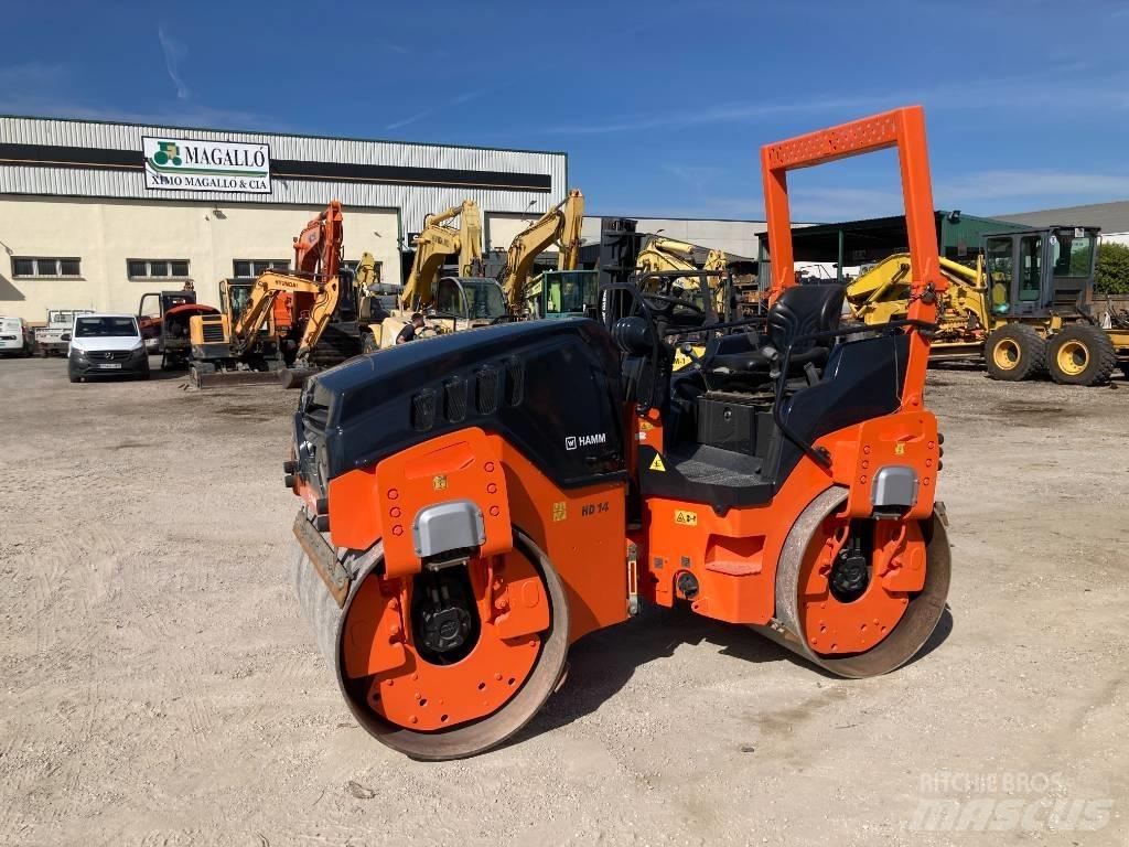 Hamm HD 14 VV Rouleaux tandem