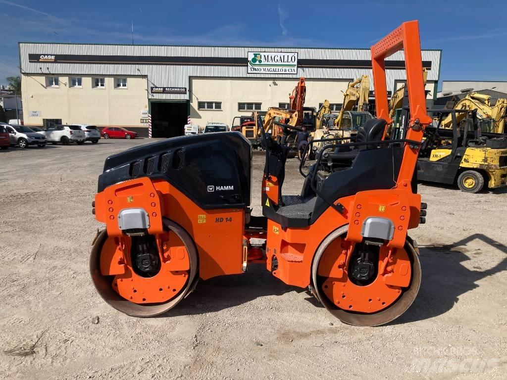 Hamm HD 14 VV Rouleaux tandem
