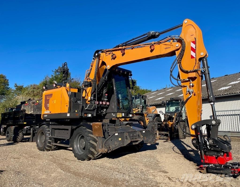 CASE WX 155 ESR Pelle sur pneus