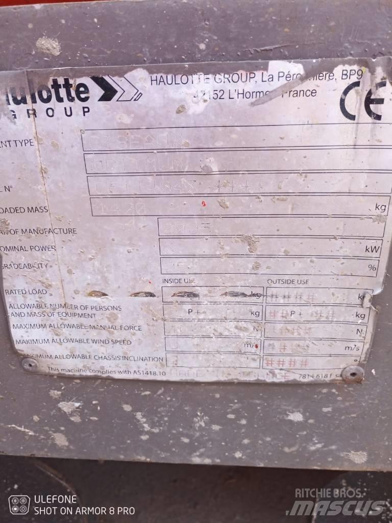 Haulotte Optimum  8 Nacelle ciseaux