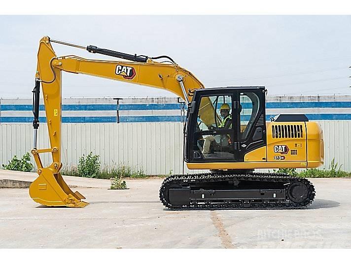 CAT 2022 CAT 313GC Pelle sur pneus