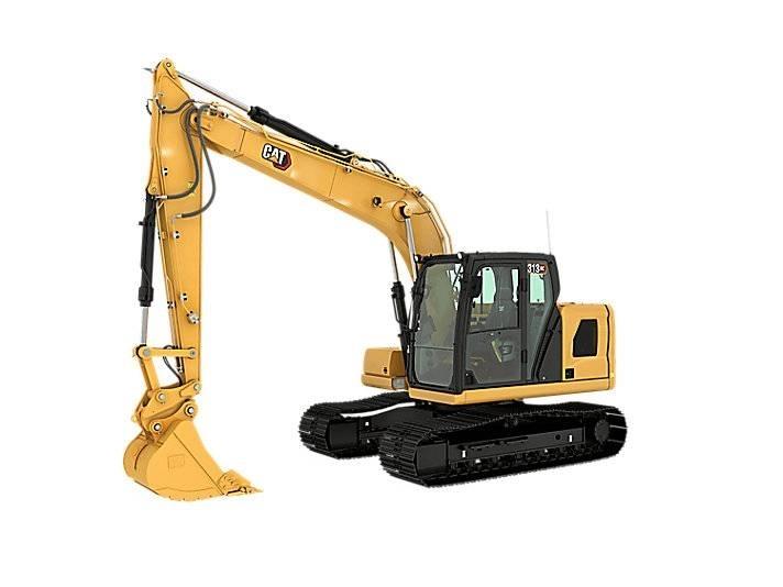 CAT 2022 CAT 313GC Pelle sur pneus