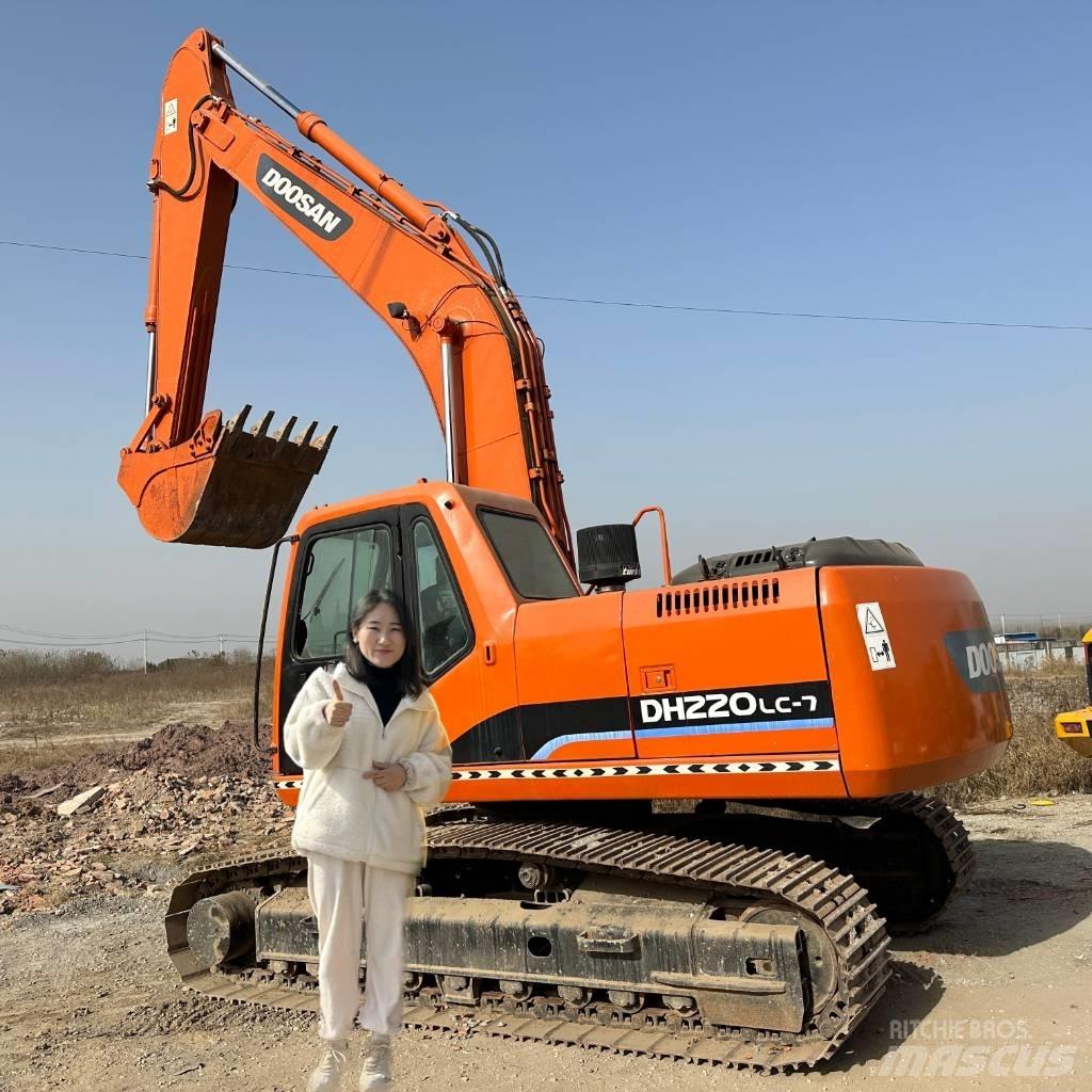 Doosan DH220LC-7 Pelle sur chenilles