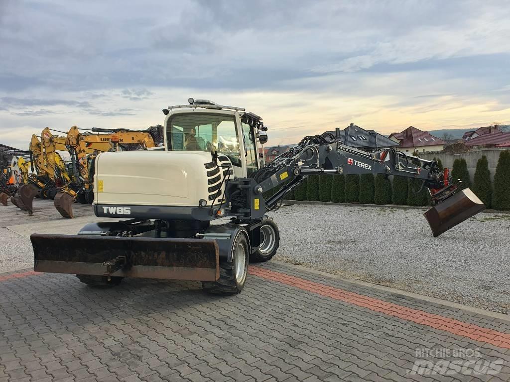 Terex TW 85 Pelle sur pneus