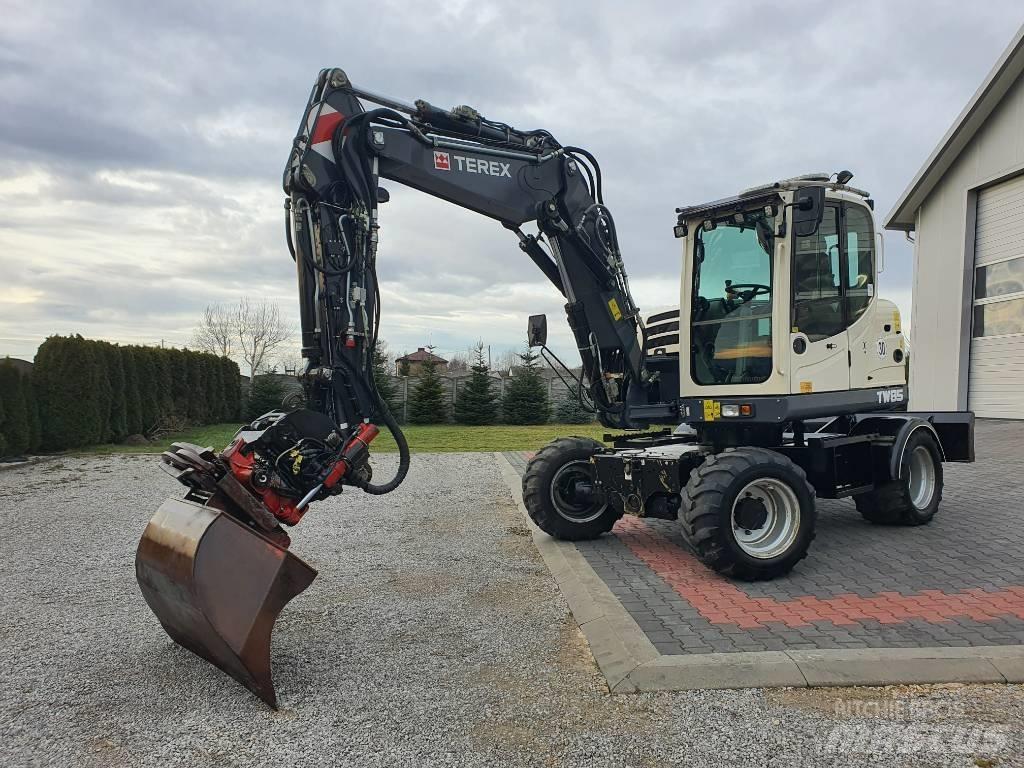 Terex TW 85 Pelle sur pneus