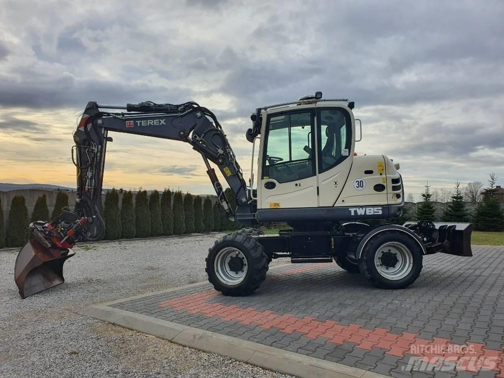 Terex TW 85 Pelle sur pneus