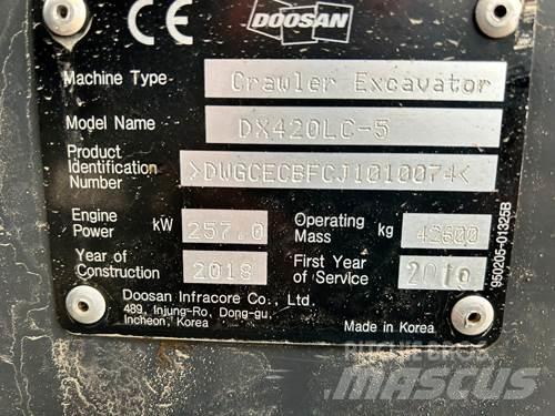 Doosan DX420LC-5 Pelle sur chenilles