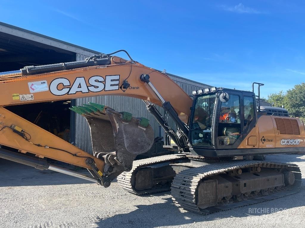 CASE 350D Pelle sur chenilles