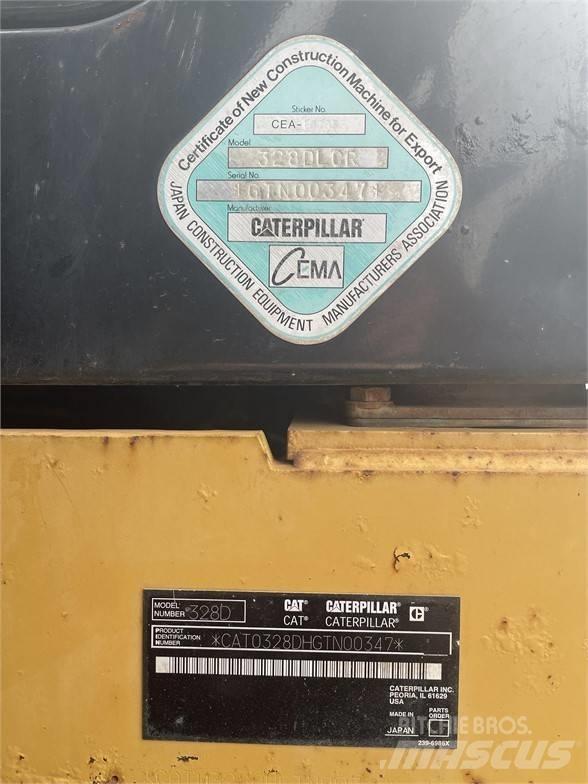 CAT 328 D LCR Pelle sur chenilles