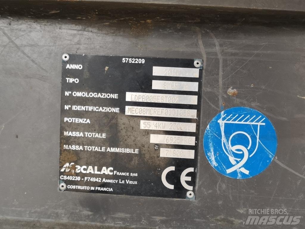 Mecalac 8 M CR Pelle sur chenilles