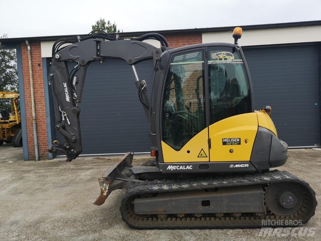 Mecalac 8 M CR Pelle sur chenilles