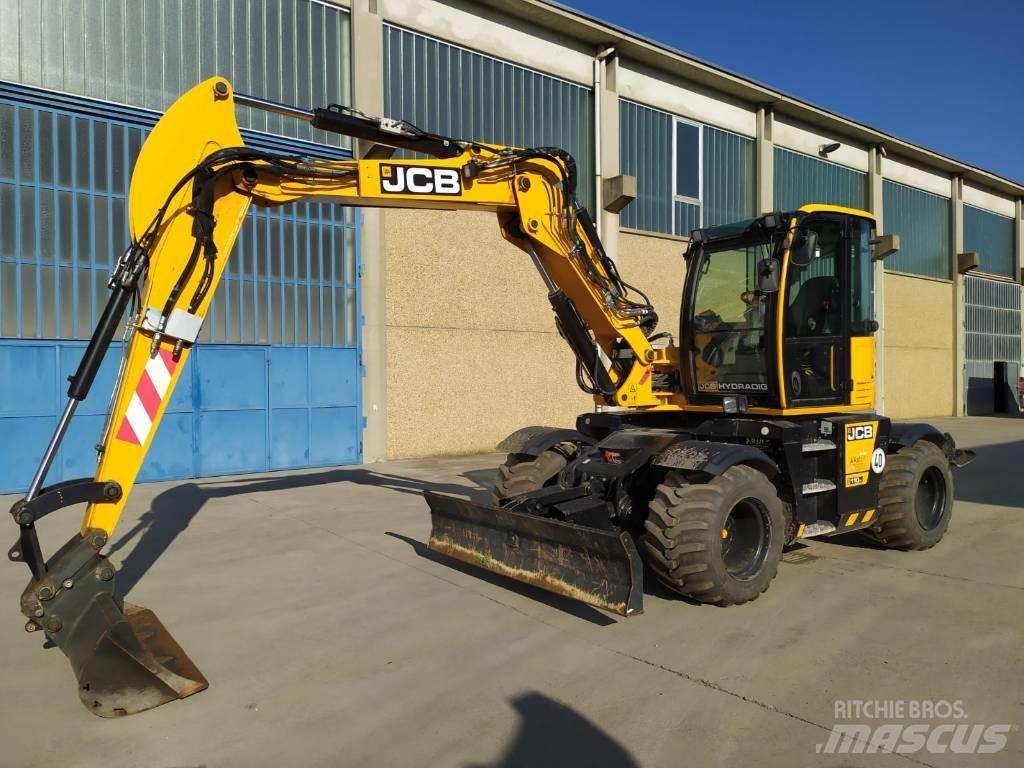 JCB Hydradig Pelle sur pneus